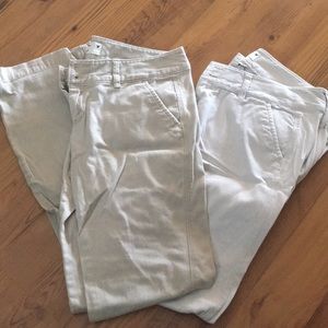 American Eagle stretch khakis